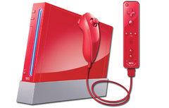 Limited Edition Red Nintendo Wii System - Wii