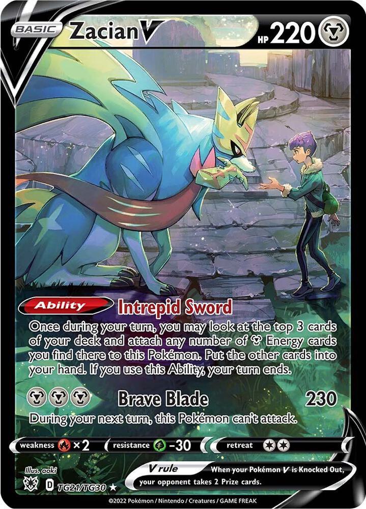 Zacian V #TG21 - Pokemon Astral Radiance