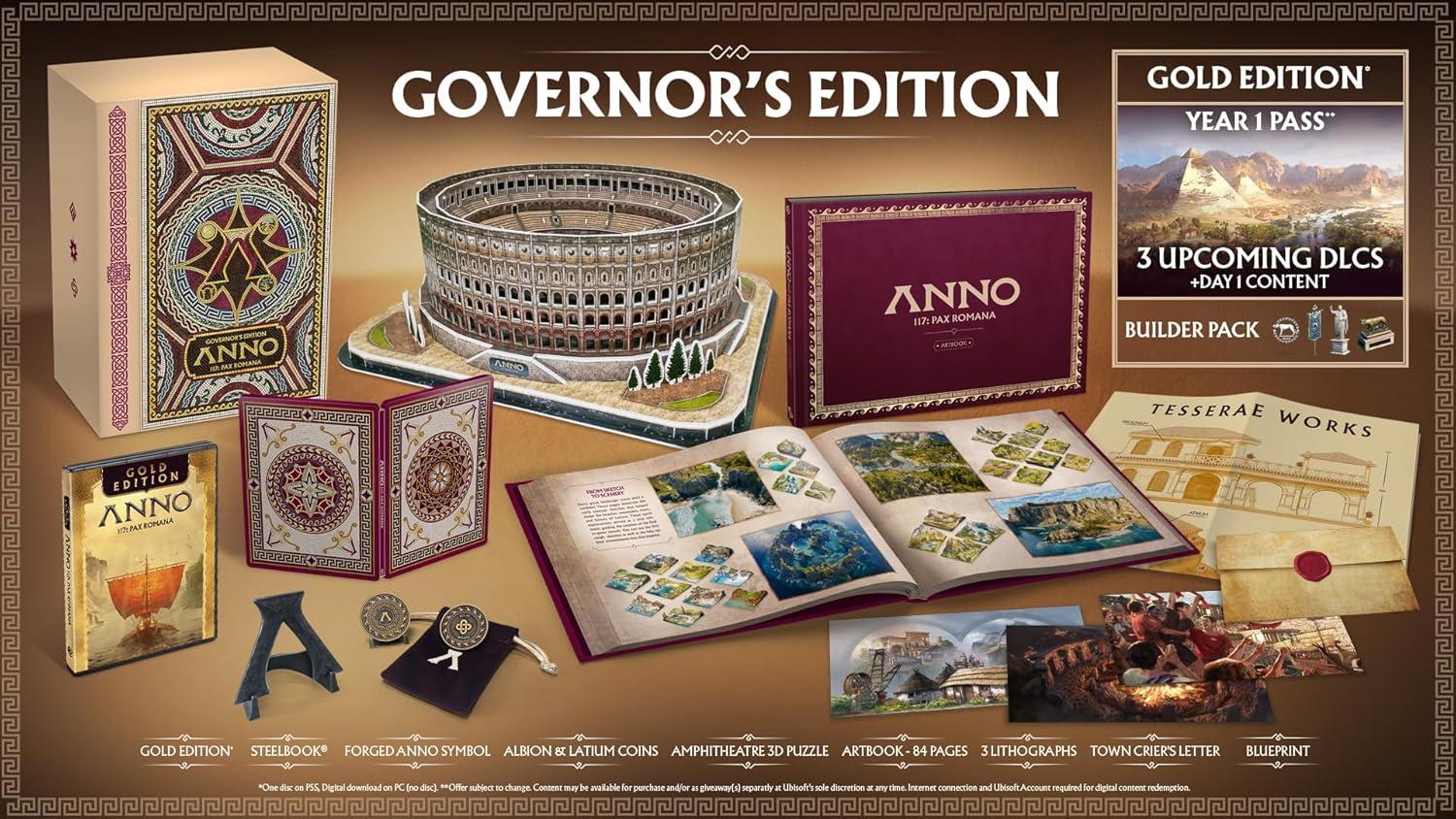 Anno 117: Pax Romana [Governor's Edition] - Playstation 5