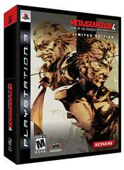 Metal Gear Solid 4 Guns of the Patriots [Limited Edition] - Playstation 3