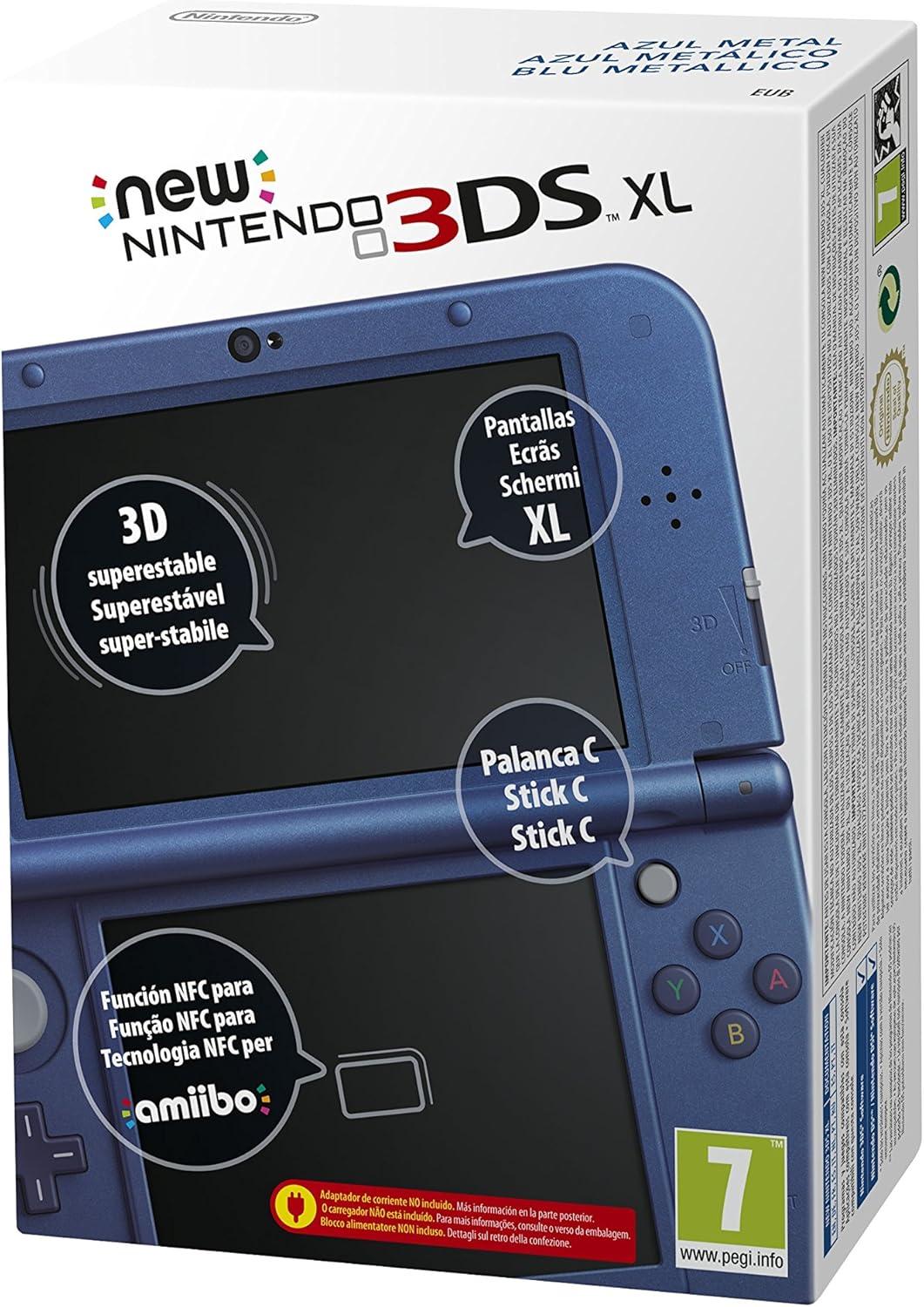 New Nintendo 3DS XL Metallic Blue - PAL Nintendo 3DS
