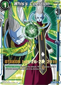 Whis's Coercion (OTAKON 2019) (BT1-055) [Promotion Cards]