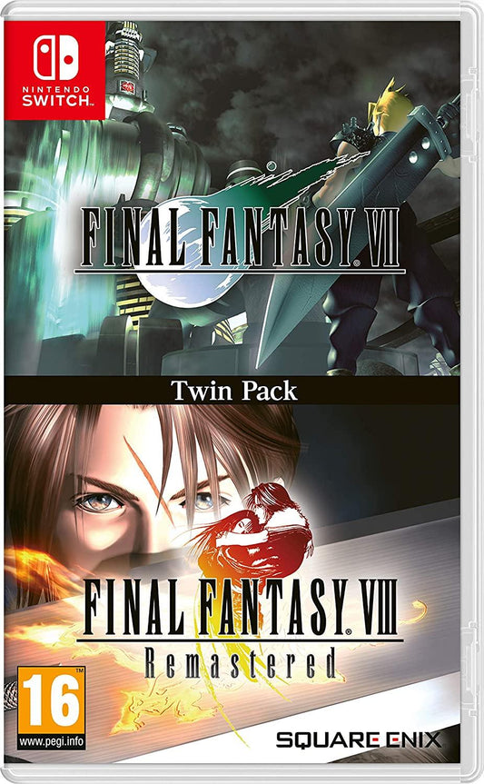 Final Fantasy VII & VIII Remastered Twin Pack - PAL Nintendo Switch