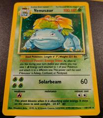 Venusaur #18 - Pokemon Base Set 2