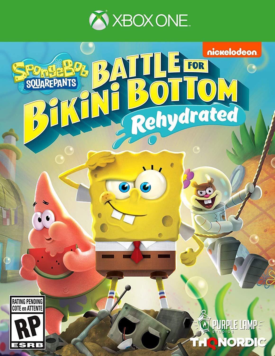 Checkpoint Games - Spongebob Squarepants Battle for Bikini Bottom: Rehydrated - Video Game - Xbox One
