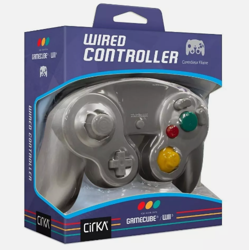 Cirka Gamecube/Wii Controller Silver - Gamecube