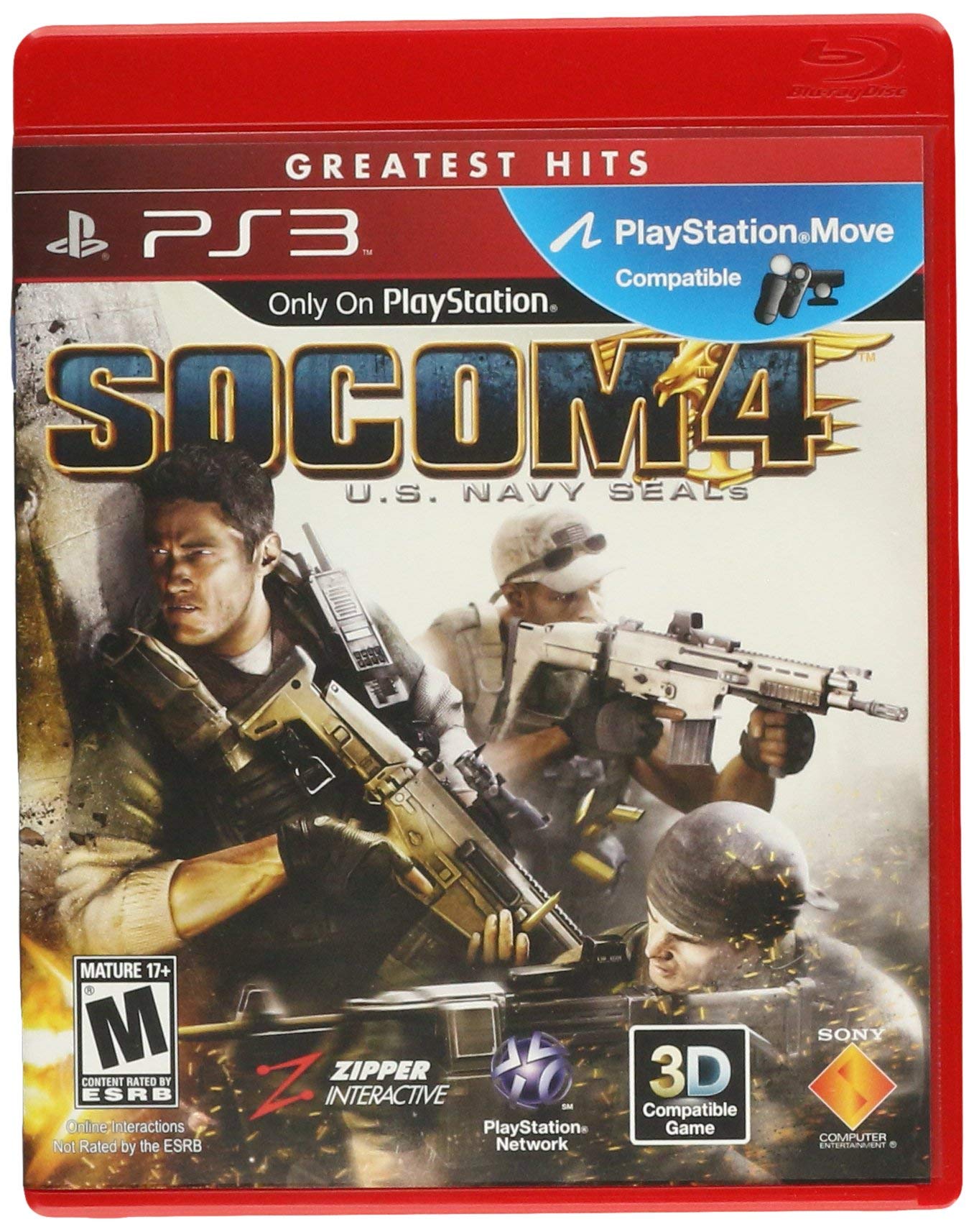 SOCOM 4: US Navy SEALs [Greatest Hits] - Playstation 3
