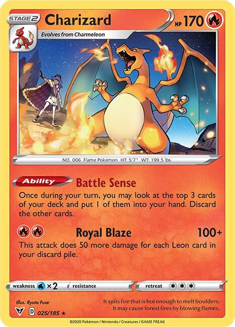 Charizard #25 - Pokemon Vivid Voltage