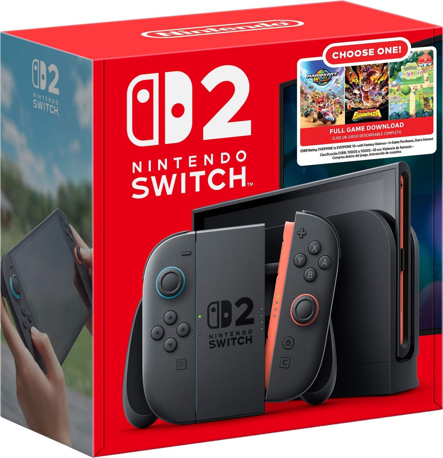 Nintendo Switch 2 Console [Choose Your Game Bundle] - Nintendo Switch 2