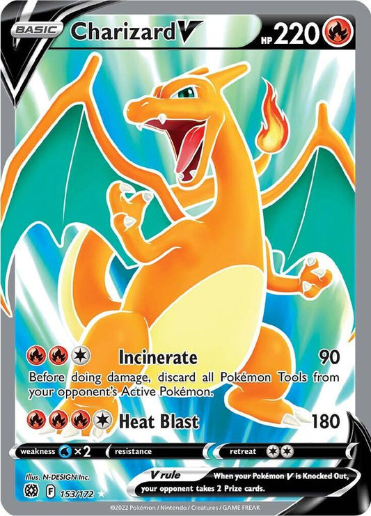 Charizard V #153 - Pokemon Brilliant Stars