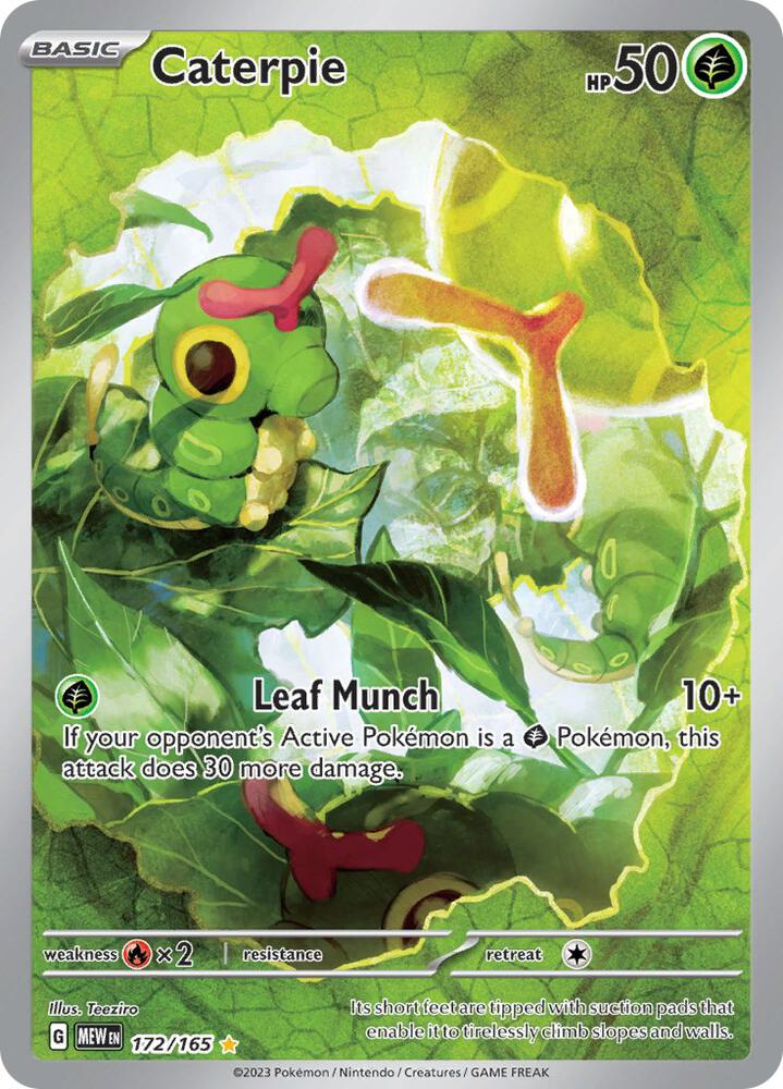 Caterpie #172 - Pokemon Scarlet & Violet 151