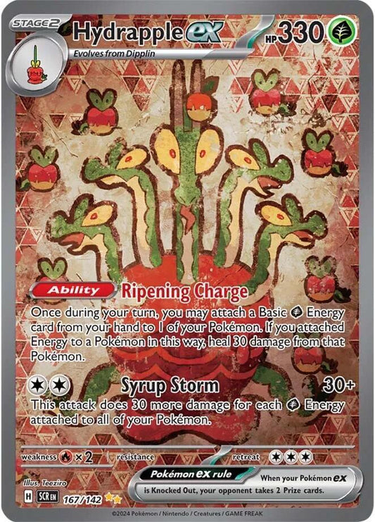 Hydrapple ex #167 - Pokemon Stellar Crown