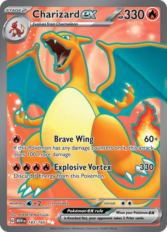 Charizard ex #183 - Pokemon Scarlet & Violet 151