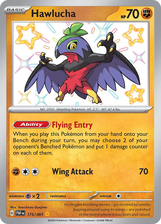 Hawlucha #175 - Pokemon Paldean Fates