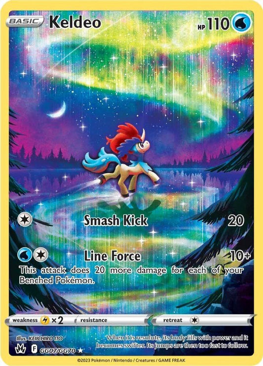 Keldeo #GG07 - Pokemon Crown Zenith