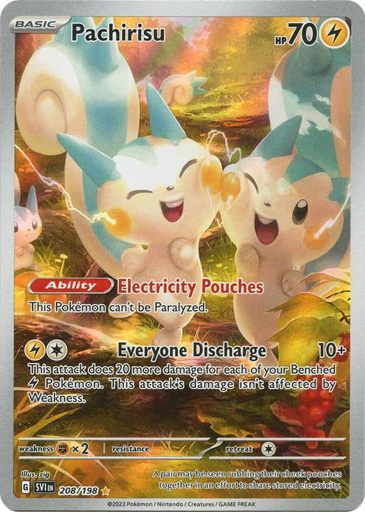 Pachirisu #208 - Pokemon Scarlet & Violet