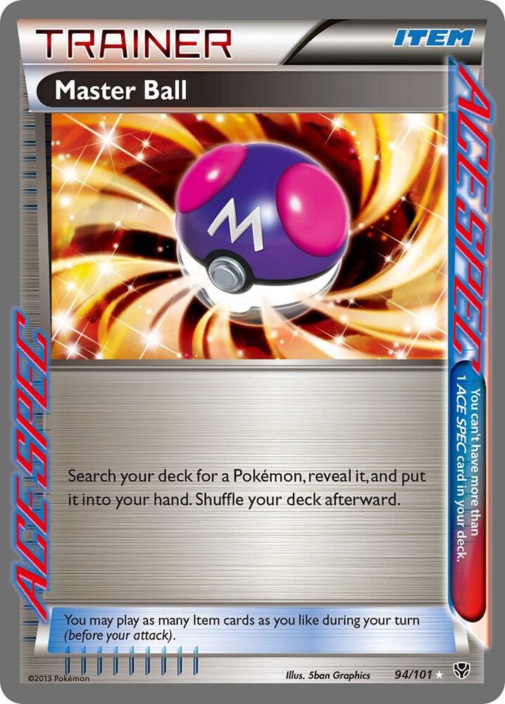 Master Ball #94 - Pokemon Plasma Blast