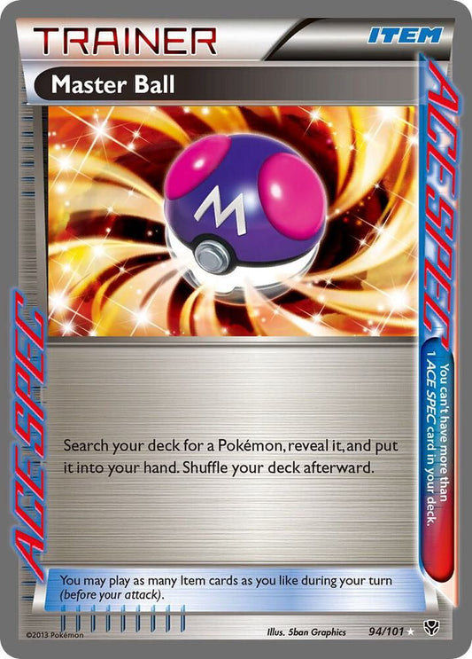 Master Ball #94 - Pokemon Plasma Blast