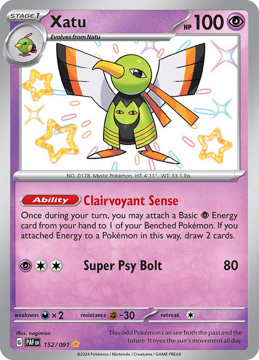 Xatu #152 - Pokemon Paldean Fates