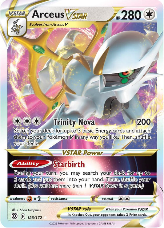 Arceus VSTAR #123 - Pokemon Brilliant Stars