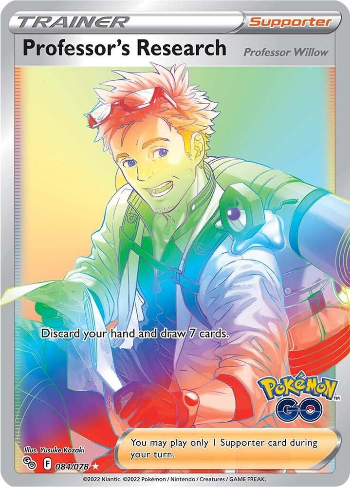 Professor's Research: Professor Willow #84 - Pokemon Go