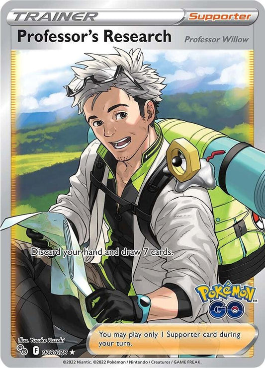 Professor's Research: Professor Willow #78 - Pokemon Go