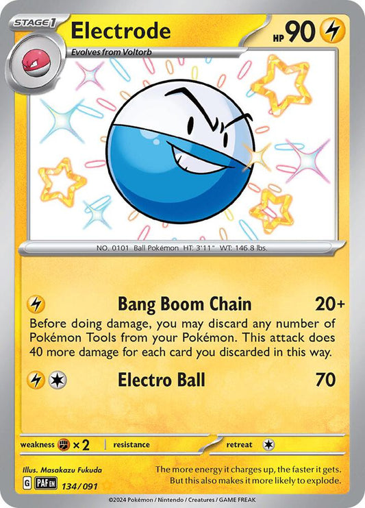 Electrode #134 - Pokemon Paldean Fates