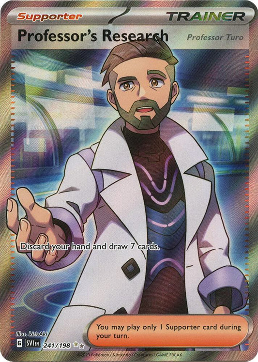 Professor's Research: Professor Turo #241 - Pokemon Scarlet & Violet