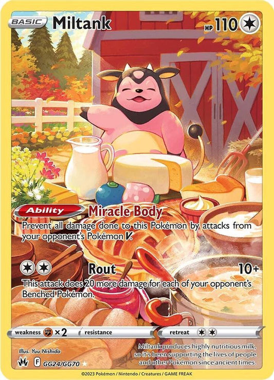 Miltank #GG24 - Pokemon Crown Zenith