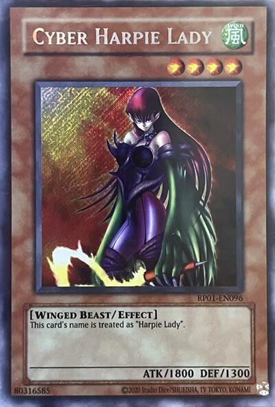 Cyber Harpie Lady RP01-EN096 - YuGiOh Retro Pack