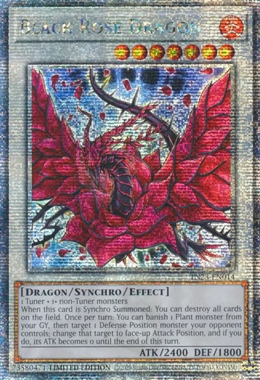 Black Rose Dragon TN23-EN014 - YuGiOh 25th Anniversary Tin: Dueling Heroes