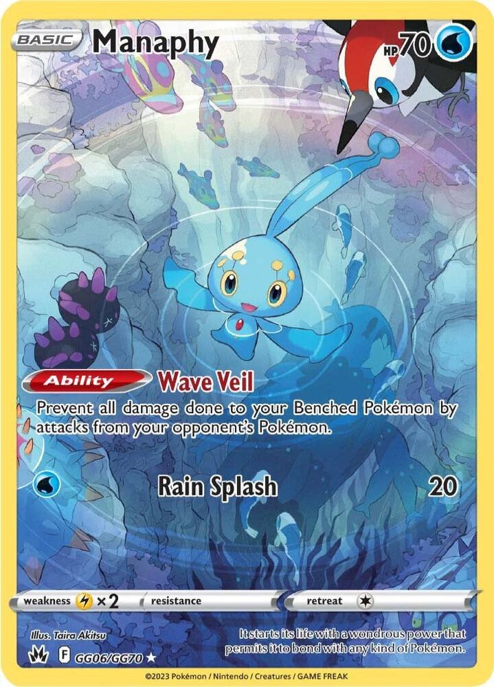 Manaphy #GG06 - Pokemon Crown Zenith