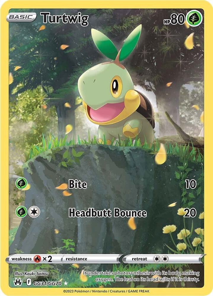 Turtwig #GG31 - Pokemon Crown Zenith