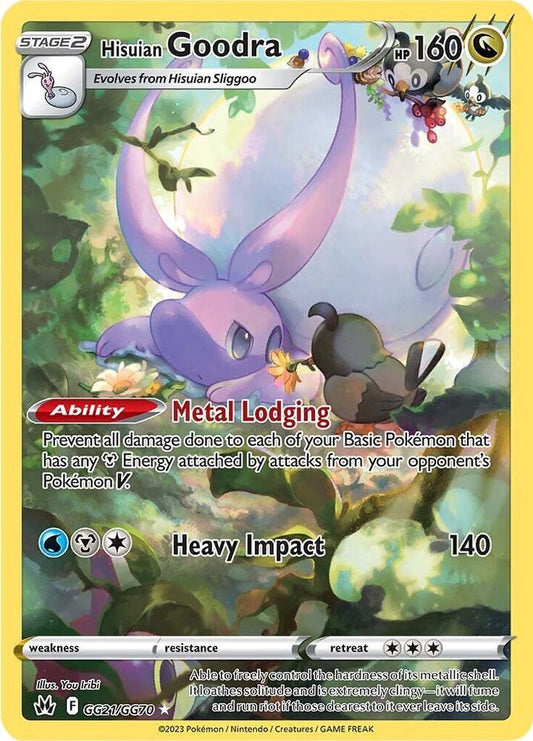 Hisuian Goodra #GG21 - Pokemon Crown Zenith