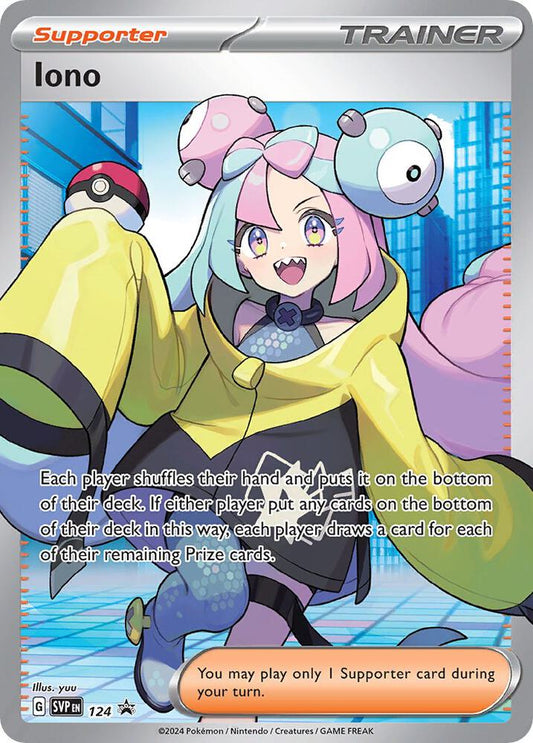 Iono #124 - Pokemon Promo