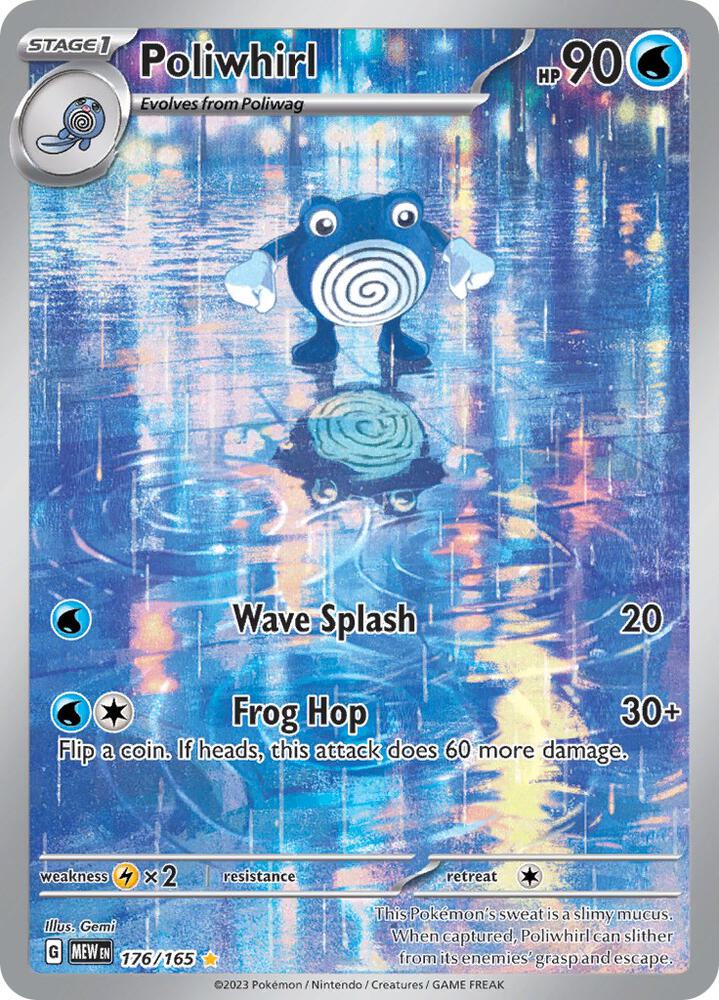 Poliwhirl #176 - Pokemon Scarlet & Violet 151