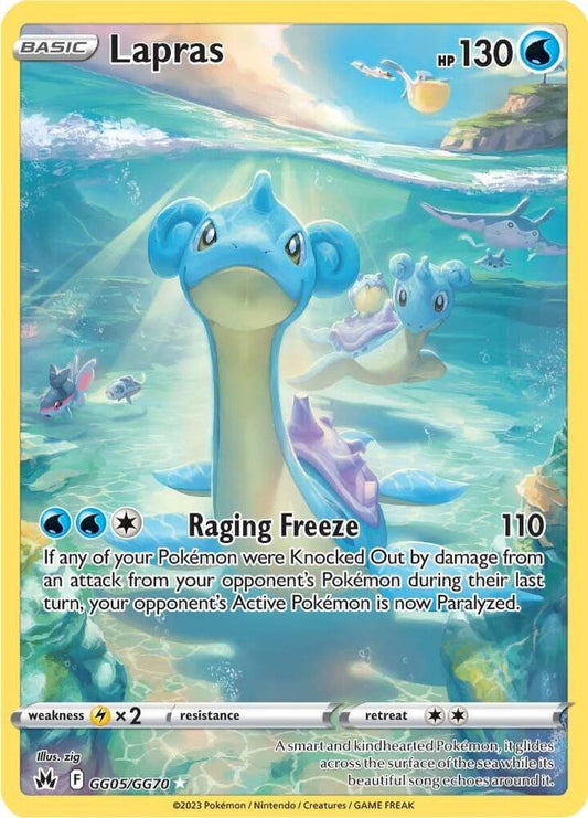 Lapras #GG05 - Pokemon Crown Zenith