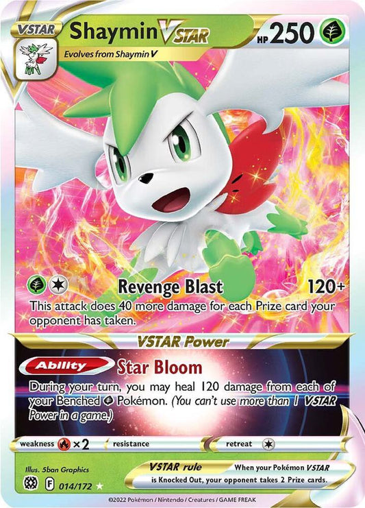 Shaymin VSTAR #14 - Pokemon Brilliant Stars