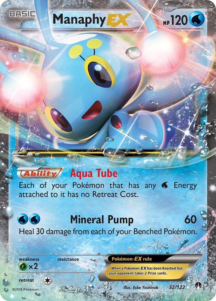 Manaphy EX #32 - Pokemon BREAKpoint