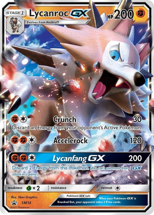 Lycanroc GX #SM14 - Pokemon Promo