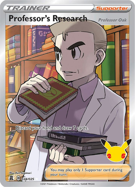 Professor's Research #24 - Pokemon Celebrations