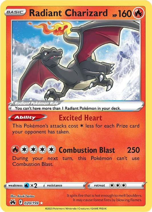 Radiant Charizard #20 - Pokemon Crown Zenith