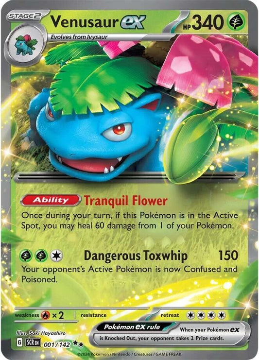 Venusaur ex #1 - Pokemon Stellar Crown