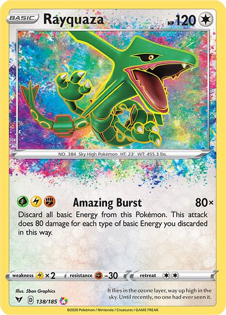 Rayquaza #138 - Pokemon Vivid Voltage