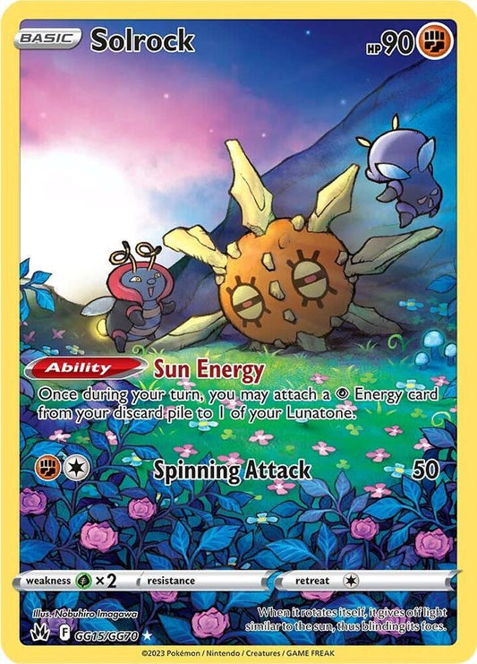 Solrock #GG15 - Pokemon Crown Zenith