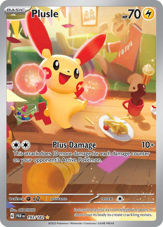 Plusle #193 - Pokemon Paradox Rift