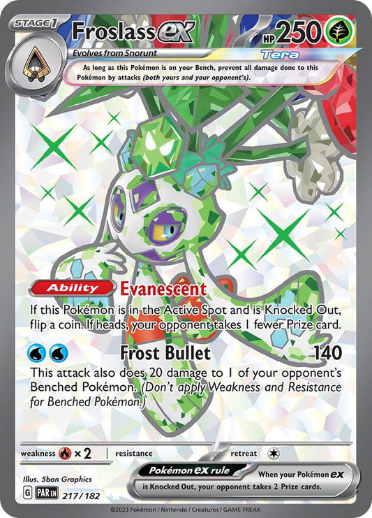 Froslass ex #217 - Pokemon Paradox Rift