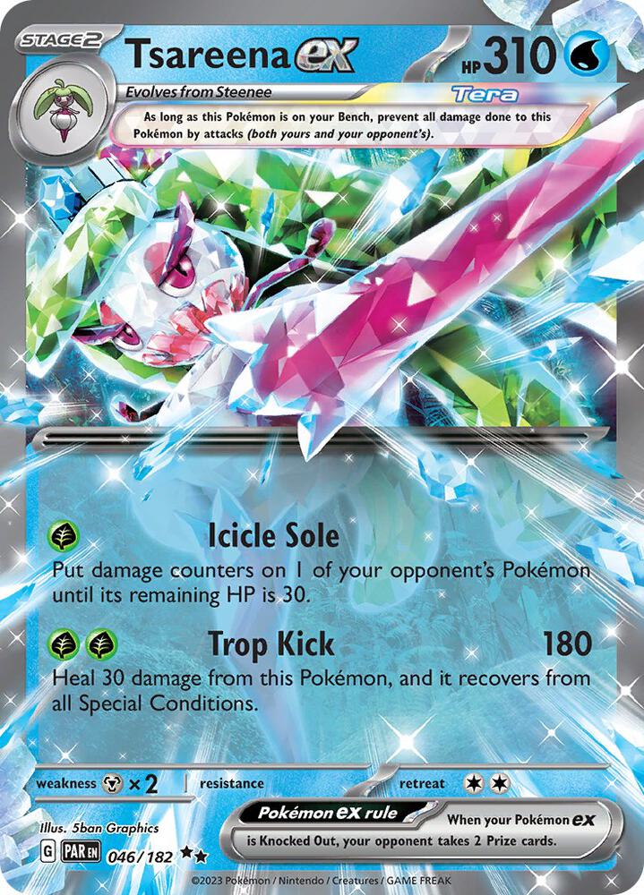 Tsareena ex #46 - Pokemon Paradox Rift