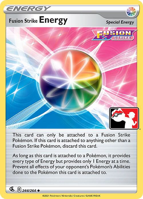 Fusion Strike Energy [Prize Pack] #244 - Pokemon Fusion Strike