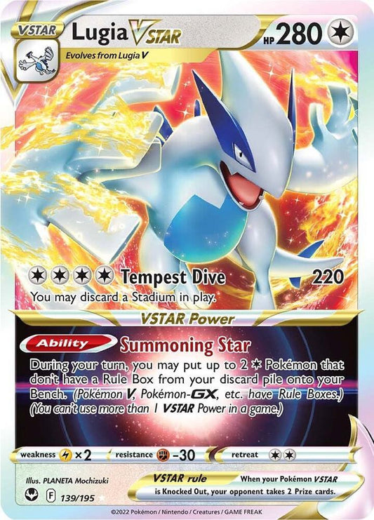 Lugia VSTAR #139 - Pokemon Silver Tempest